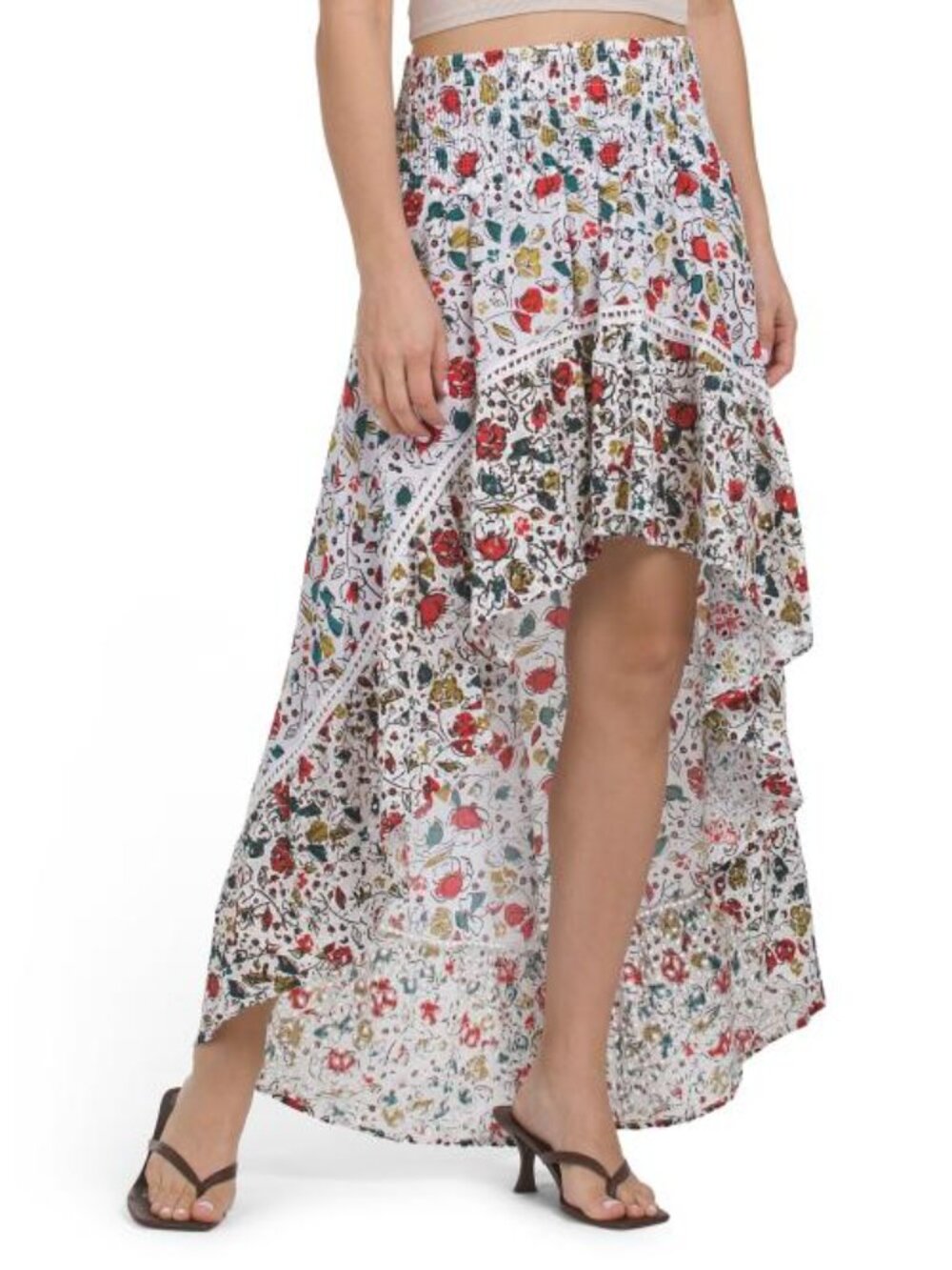 SOLITAIRE Tiered Skirt
